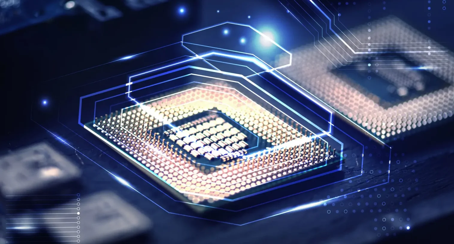 Smart microchip background on a motherboard closeup technology r Smart microchip background on a motherboard closeup technology remix